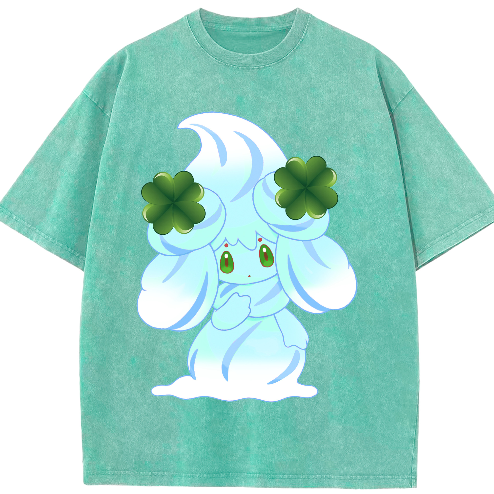 （画像用） ポケットモンスター Pokémon 綿100% ヴィンテージ風 半袖Tシャツ（フロントプリント）